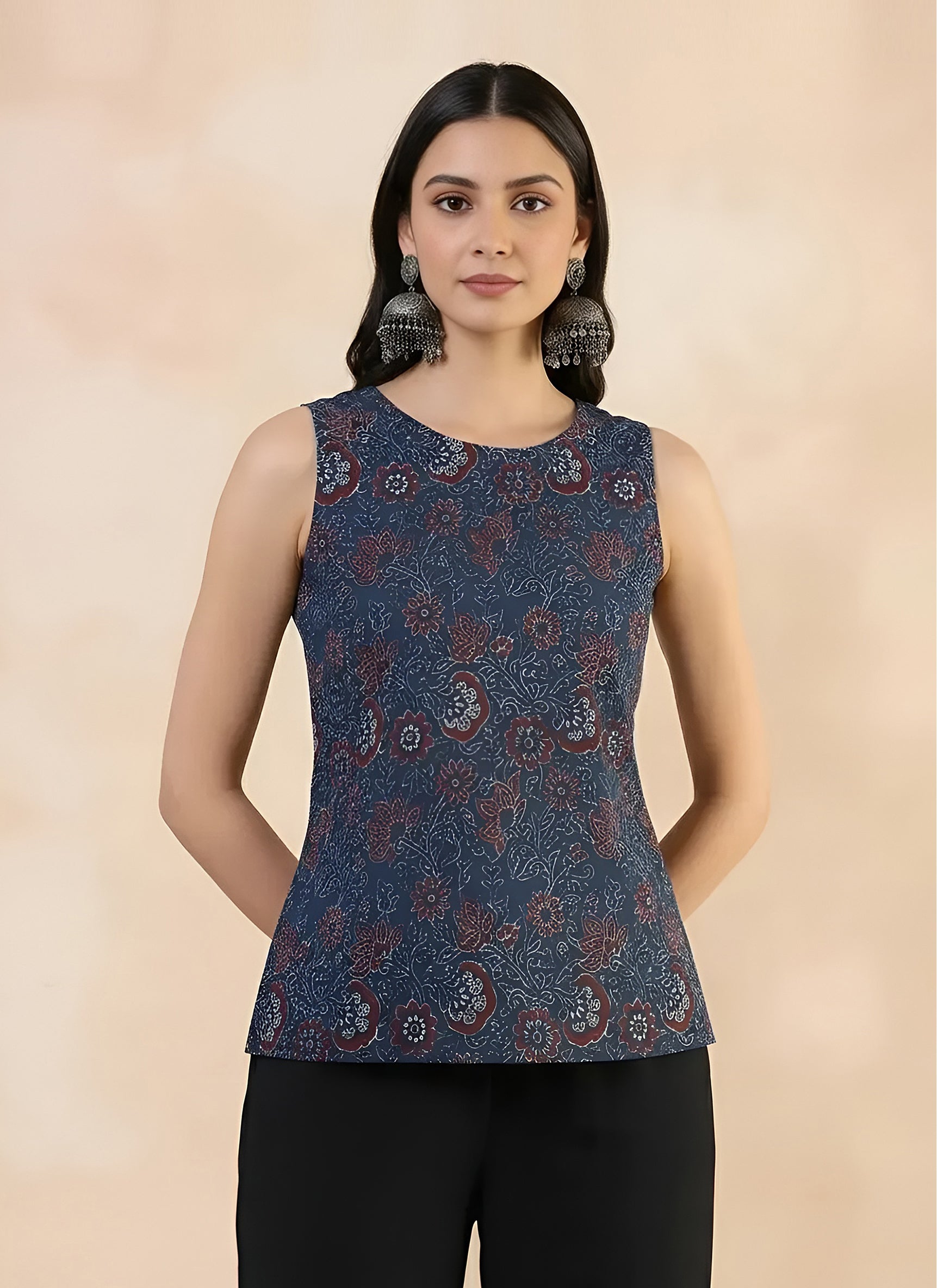 Azure Chic Top