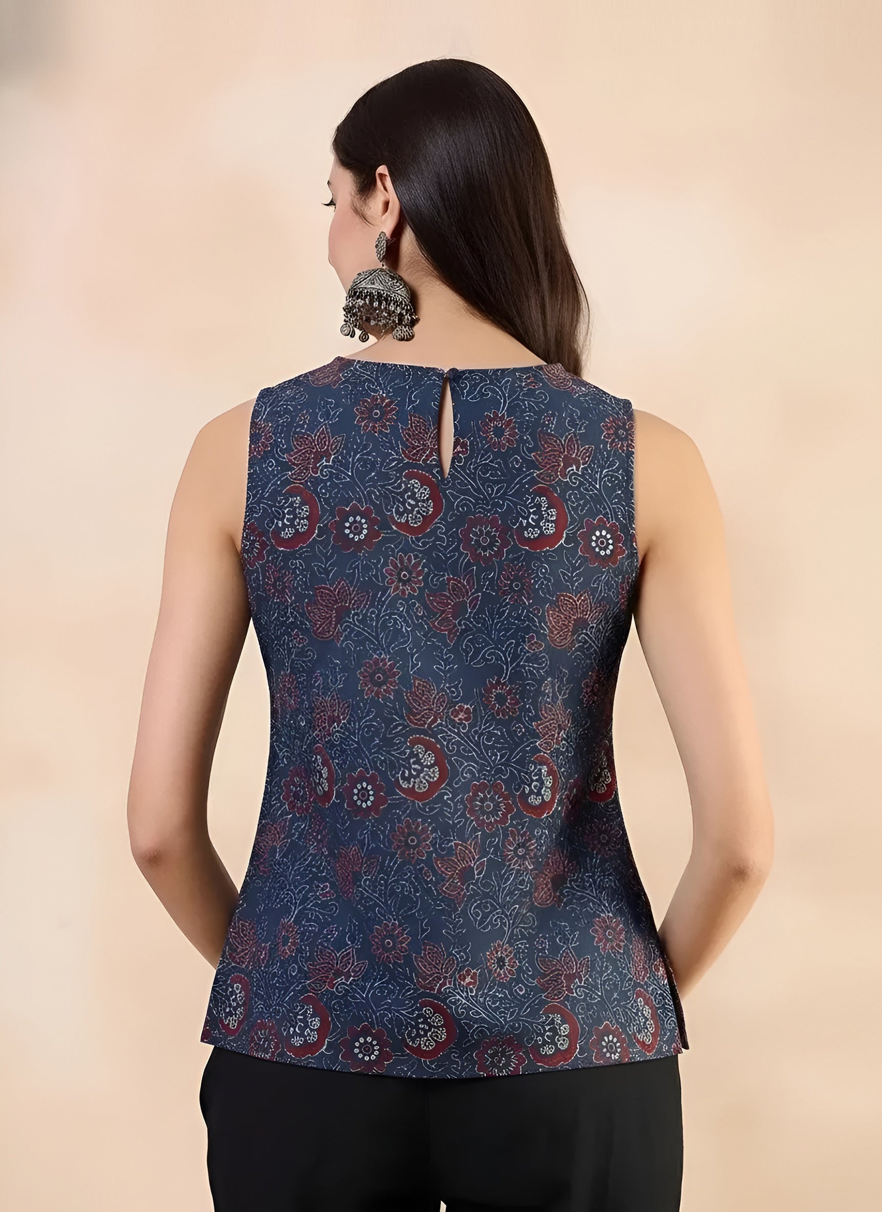 Azure Chic Top