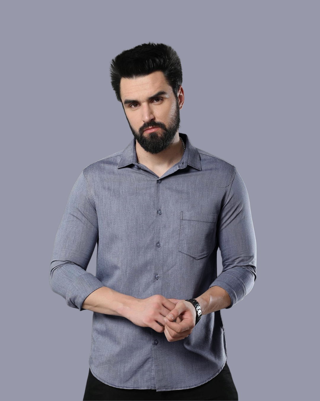 Slate Grey Classic Shirt