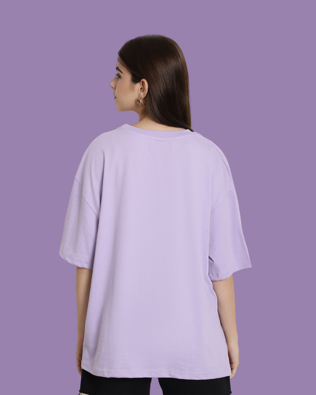 Oversized Purple Panther Vibes