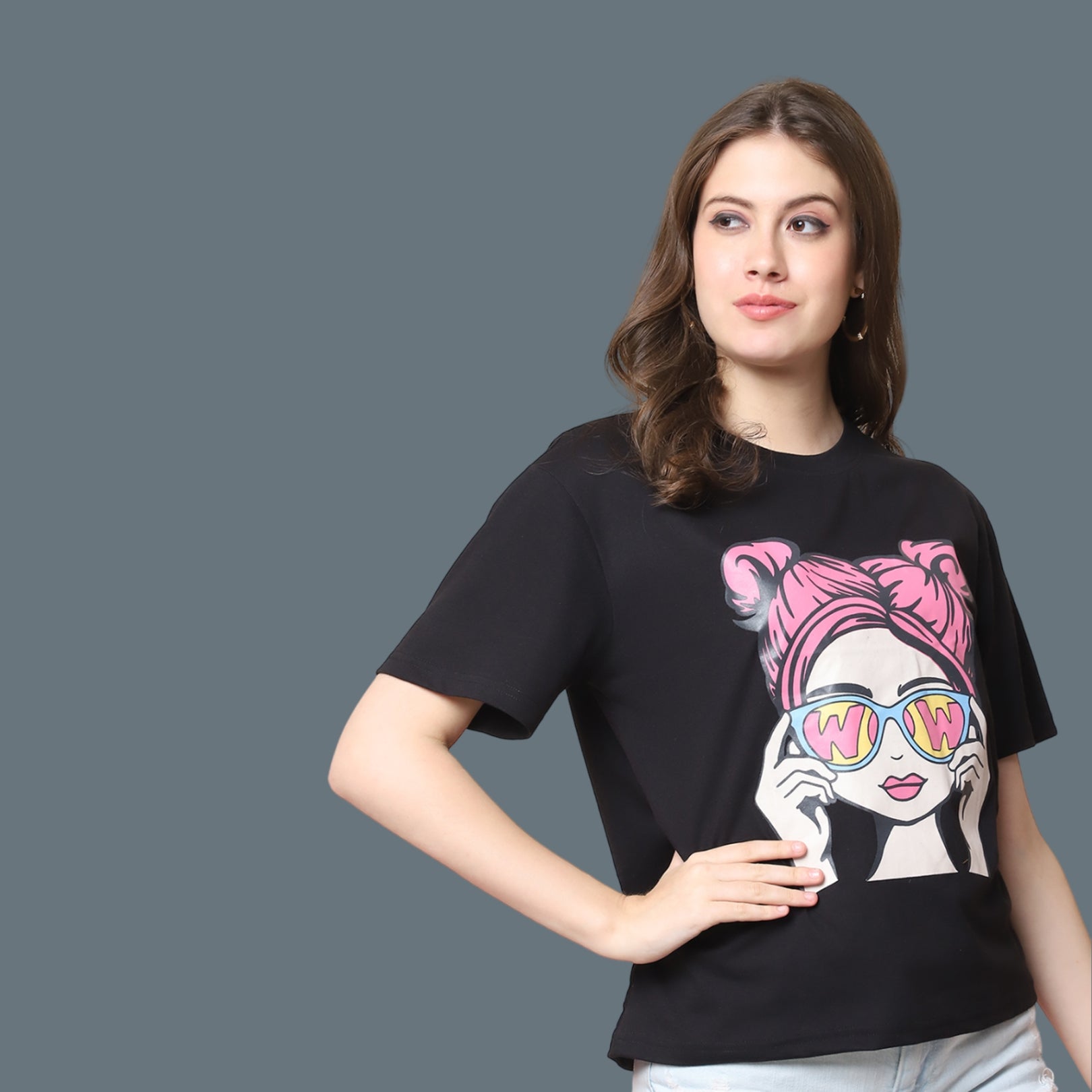 Blackberry Oversized Tee