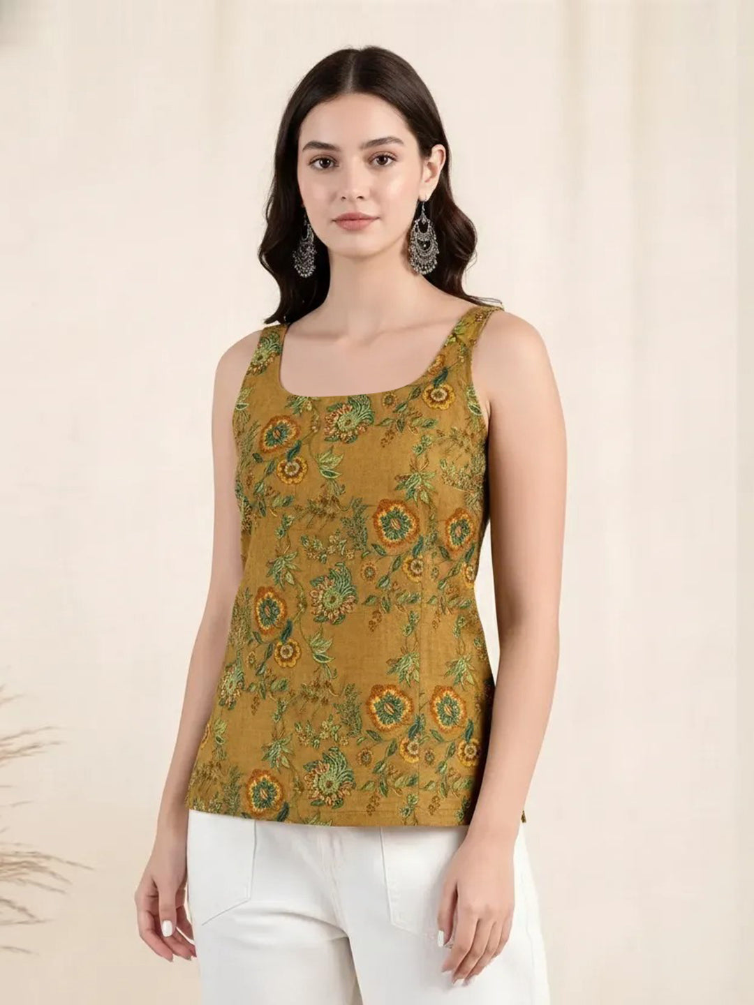 Sunshine Mustard Top