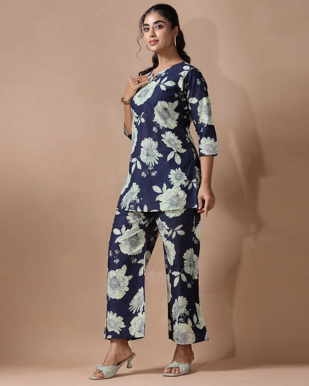 Ocean Wave Pure Cotton Co-ord Set