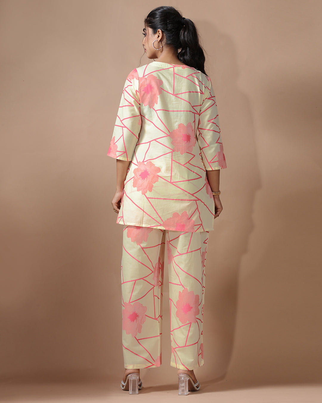 Soft Pastel Pure Cotton Co-ord Set