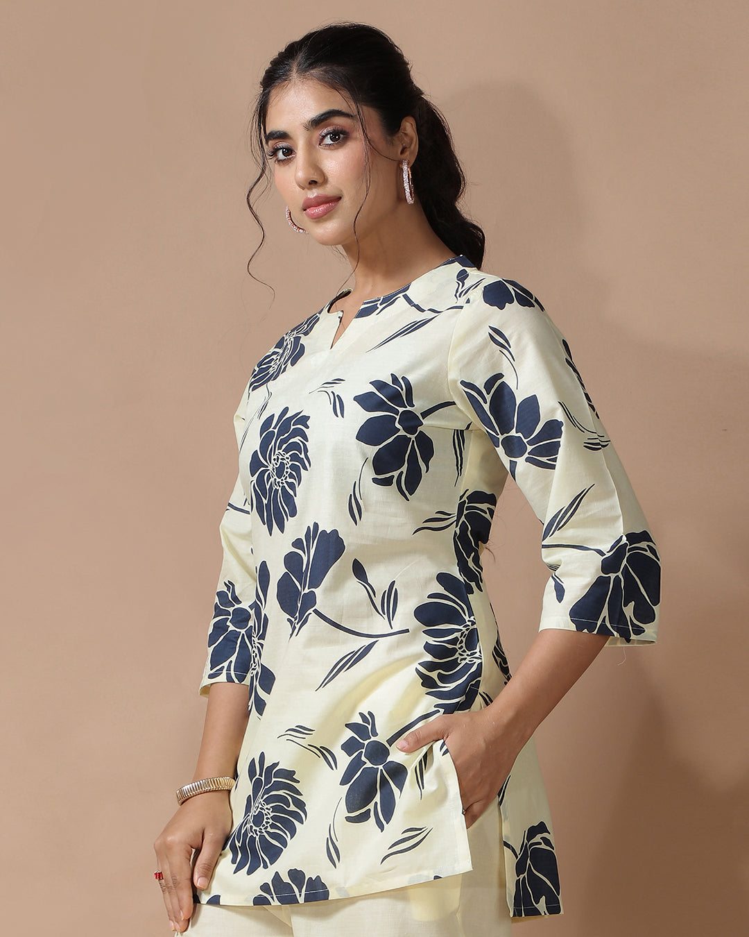 Ivory Pure Cotton Co-ord Set