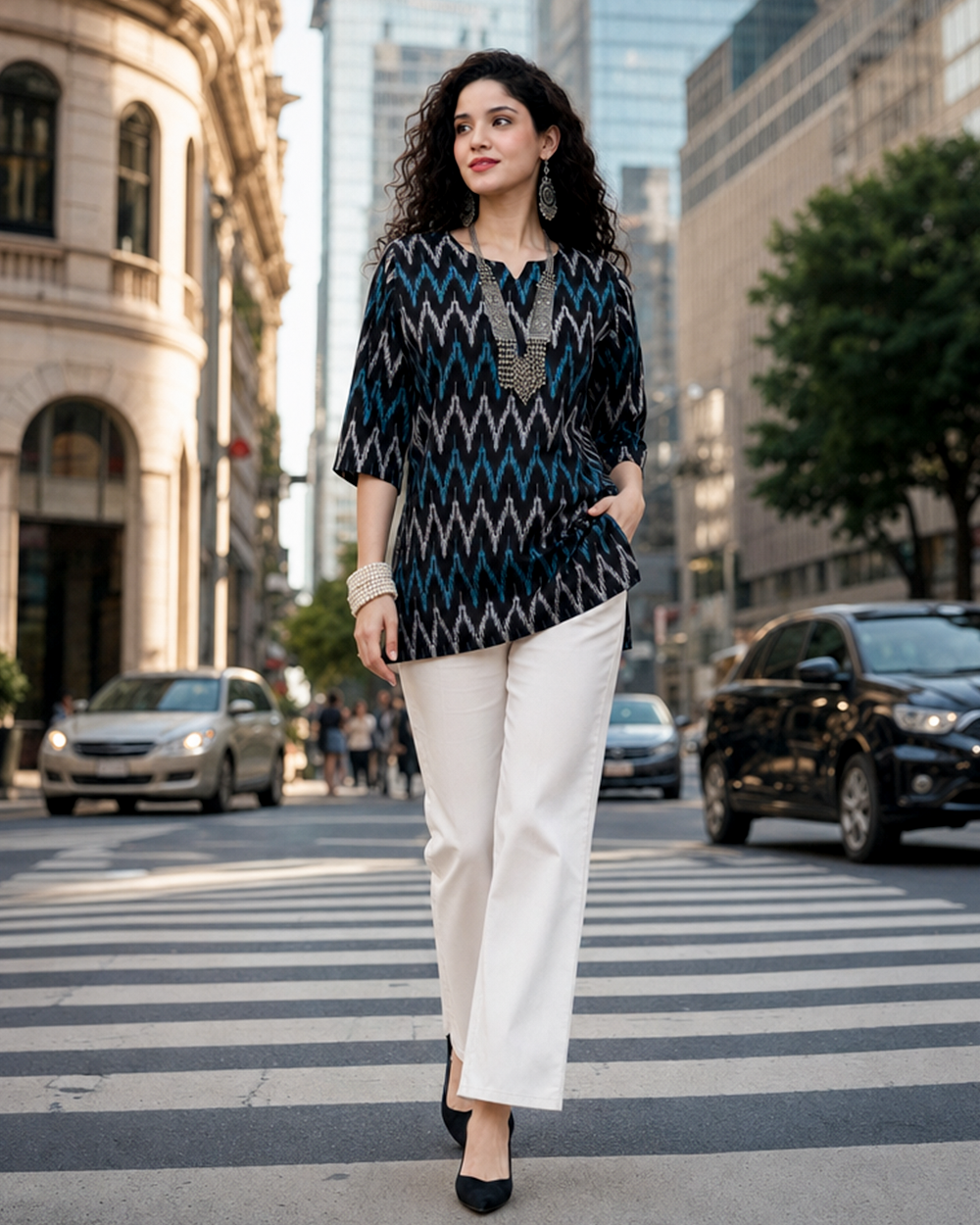 The Blue Pattern Story