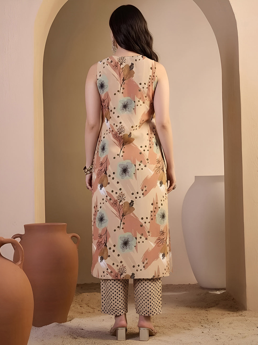 Sandstone Elegance Kurta Set