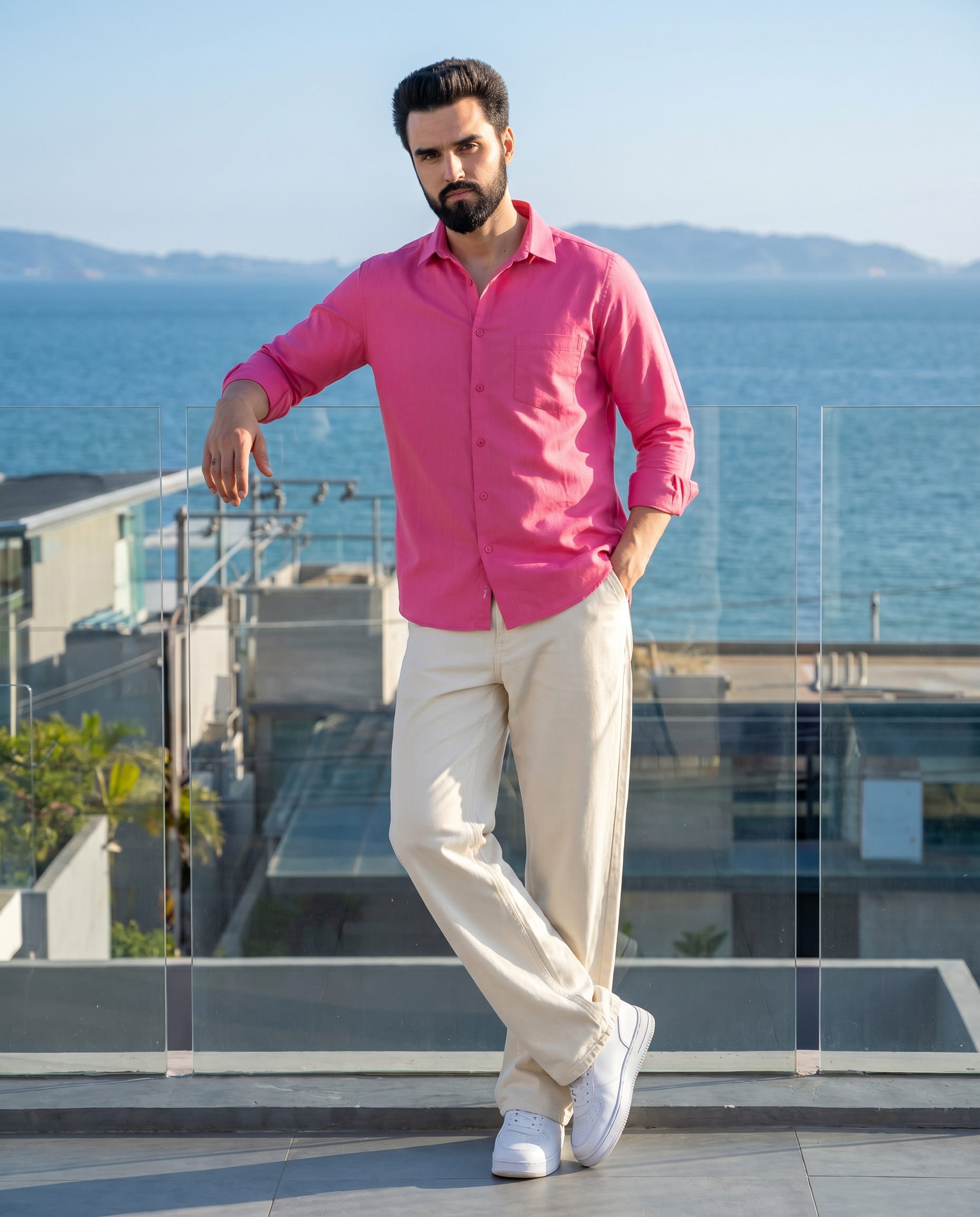 Soft Rose Men's Shirt