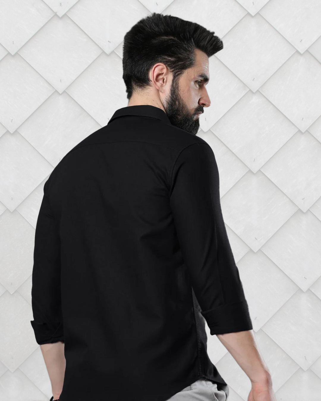 Charcoal Black Elegance
