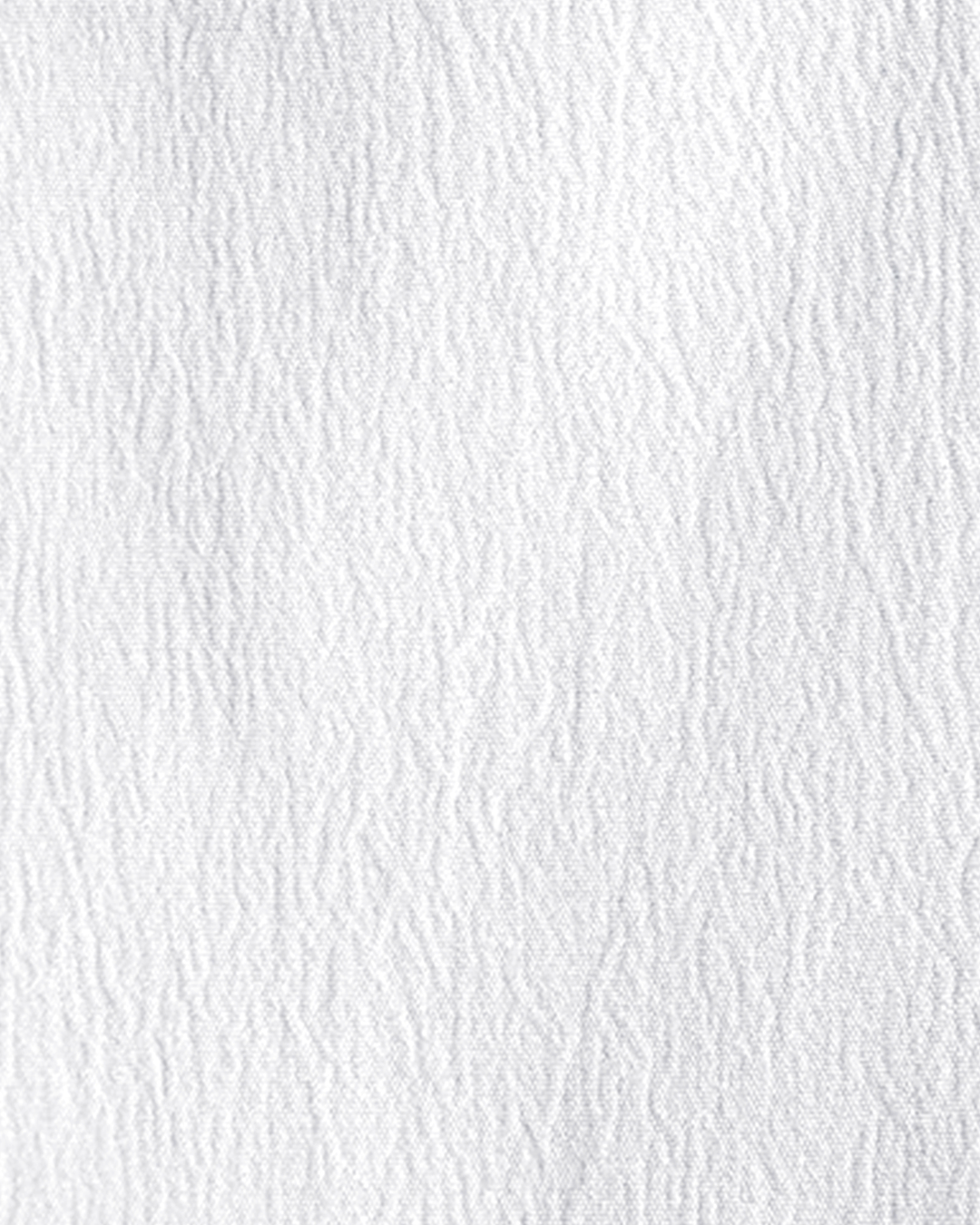 Crisp White Texture Shirt