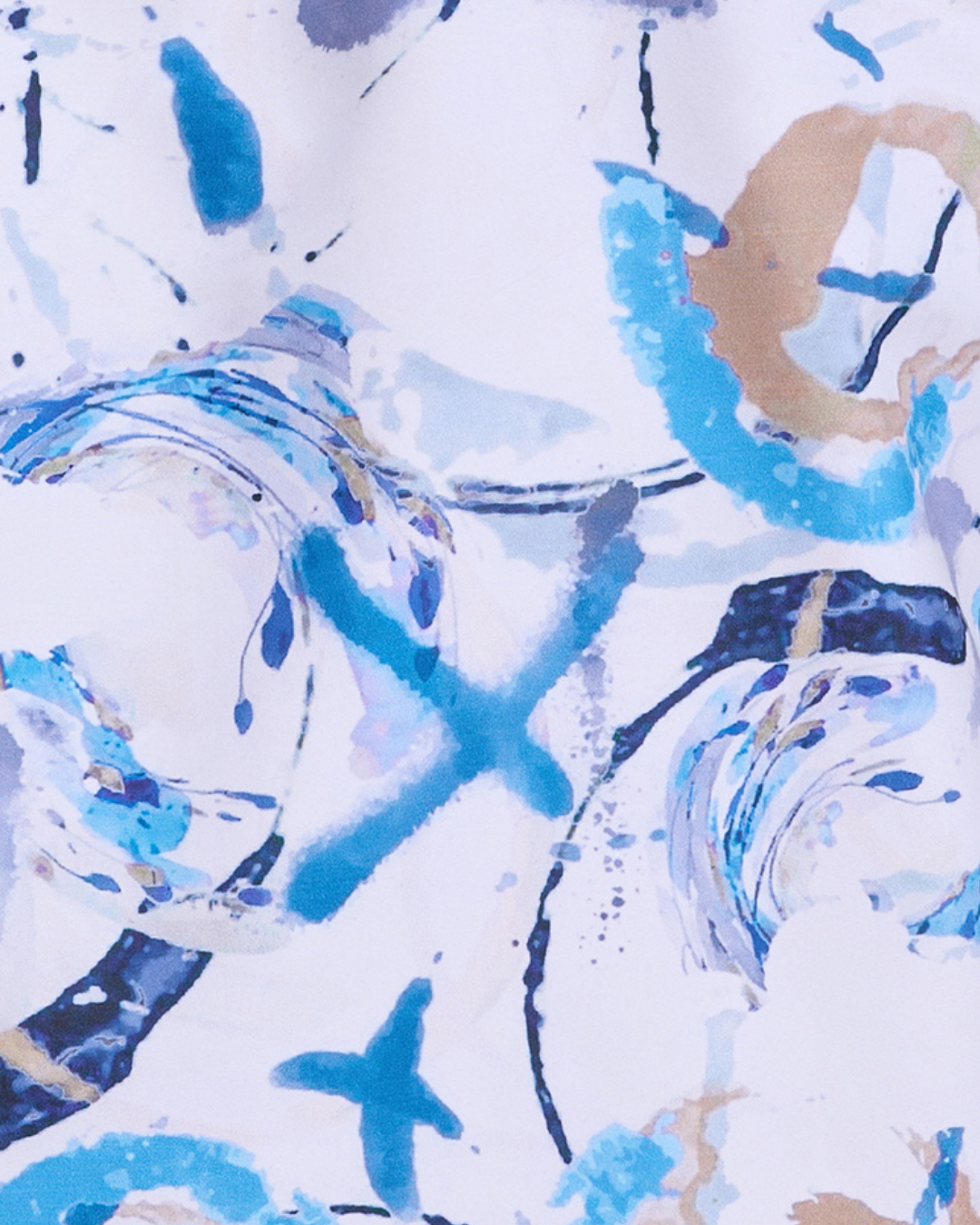 Blue Hues Printed Shirt