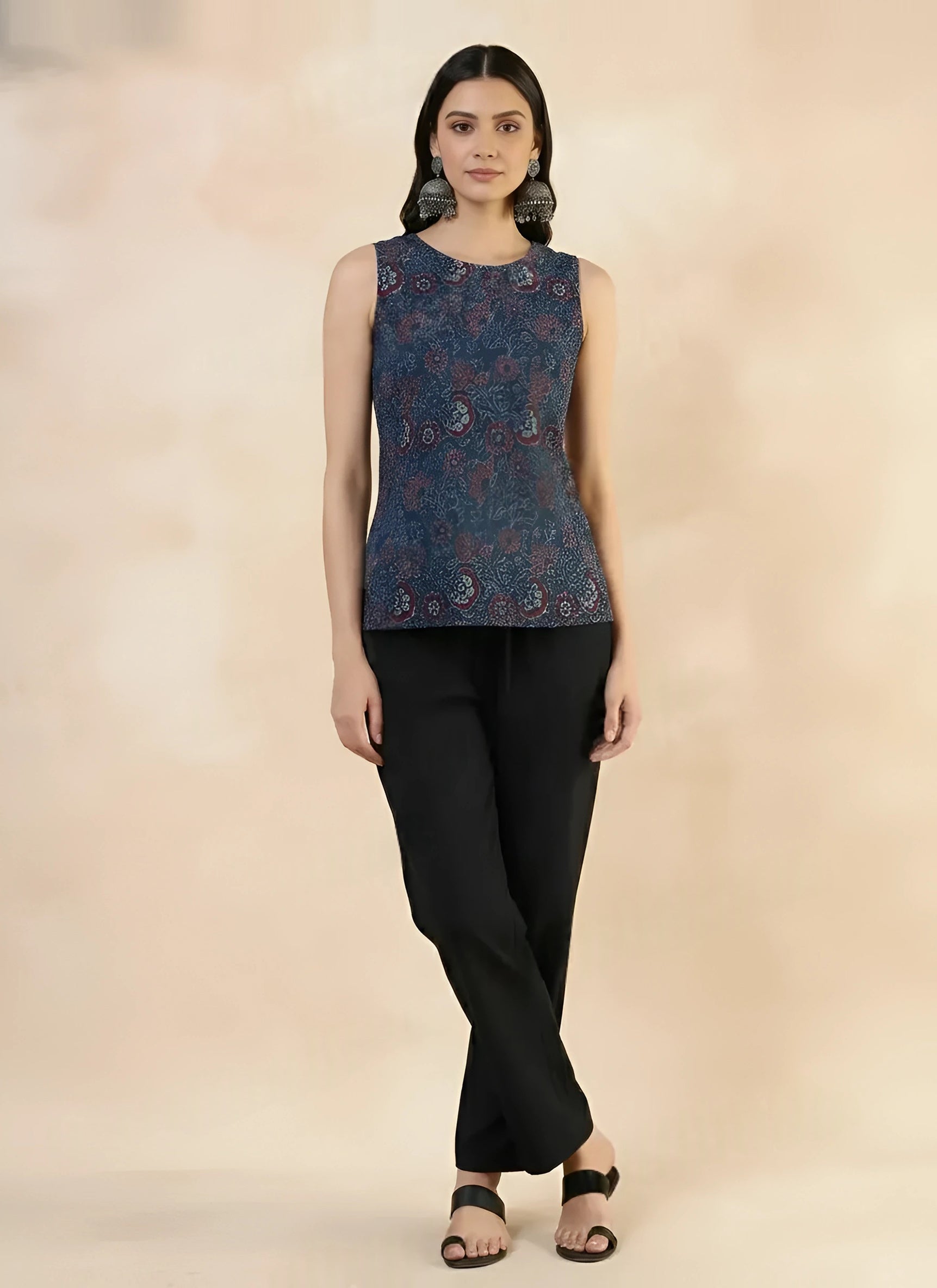 Azure Chic Top