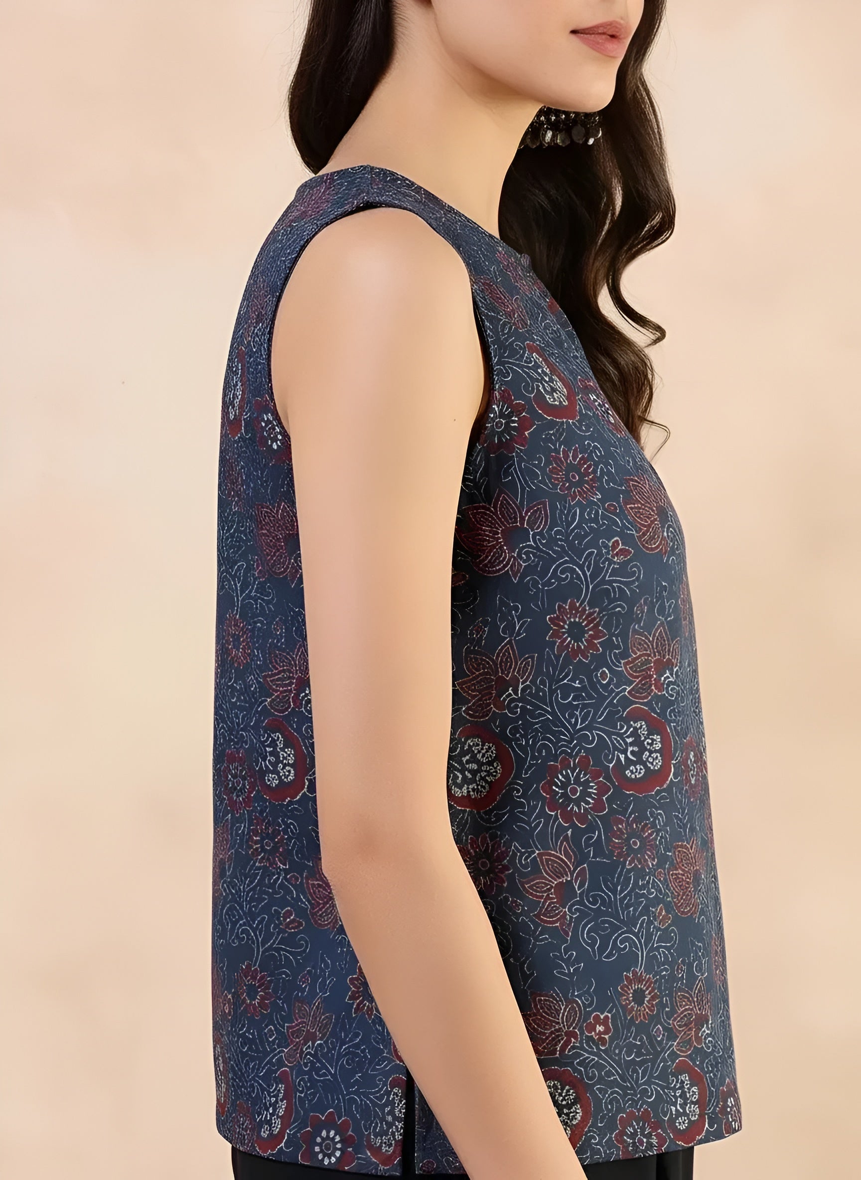 Azure Chic Top