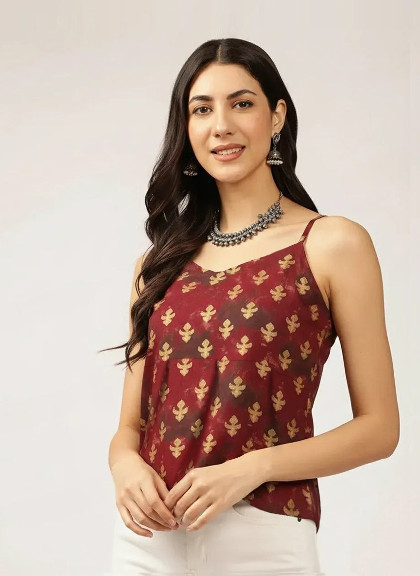 Rosewood Charm Top