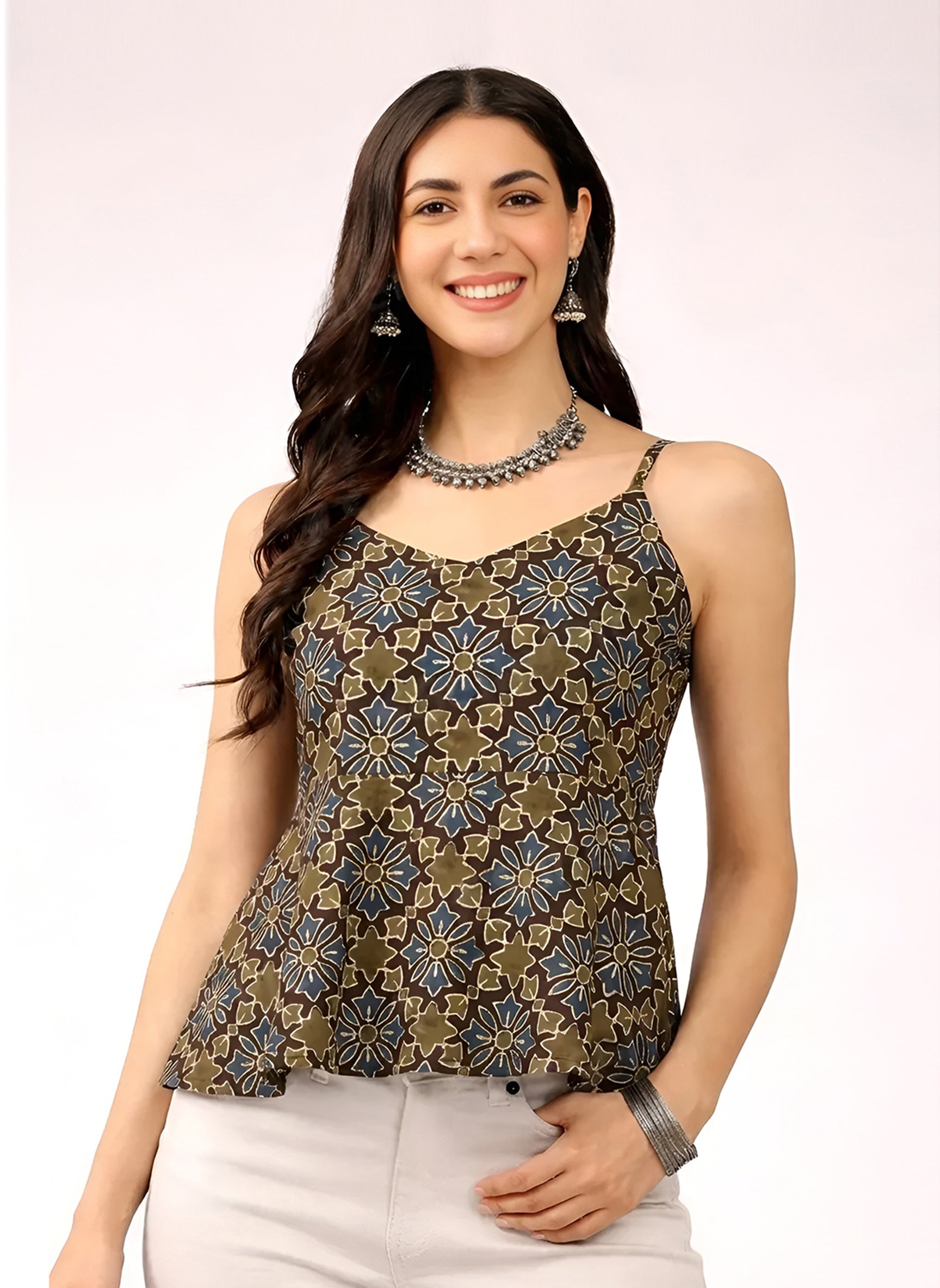 Sage Mocha Top