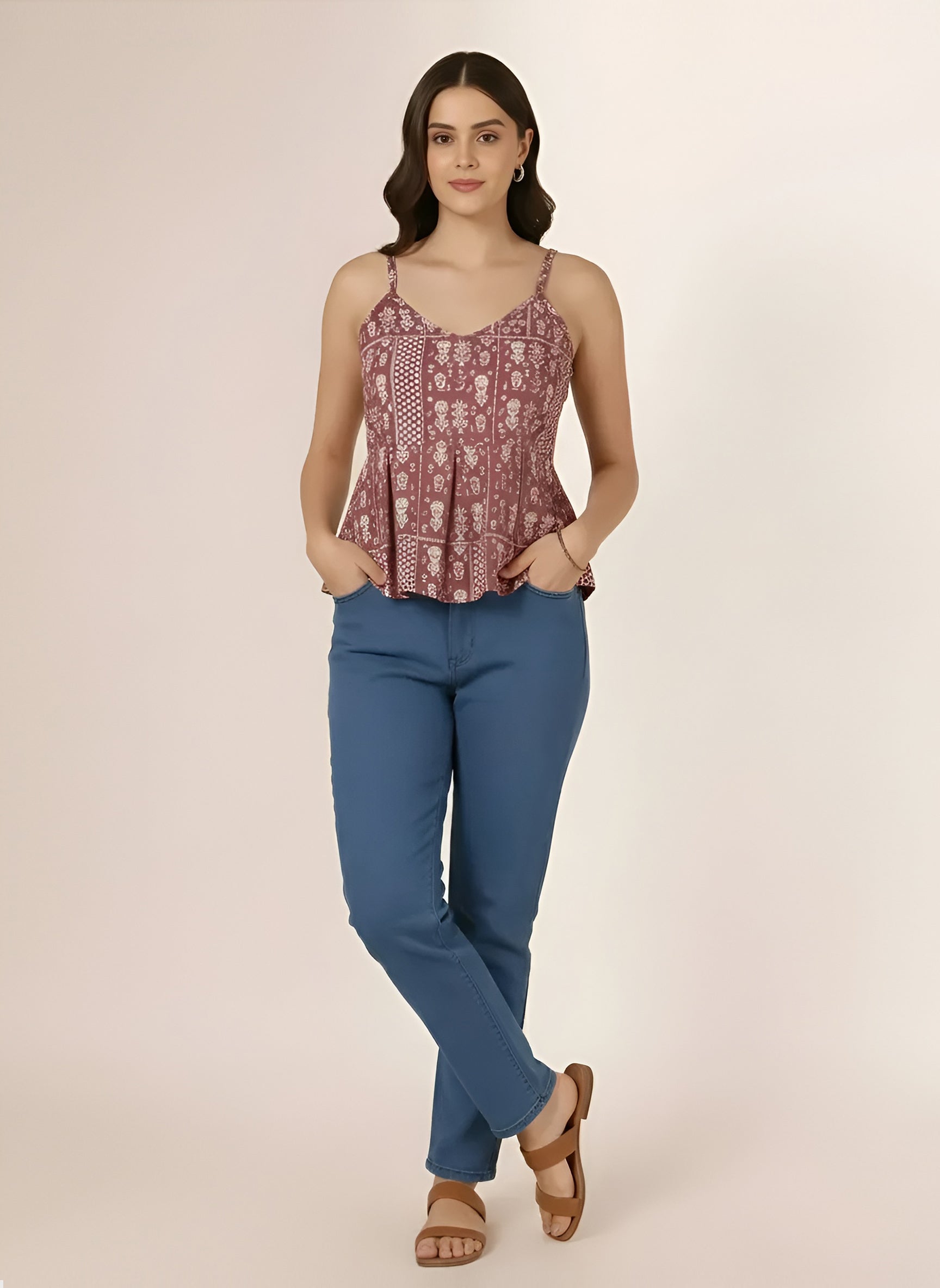 Powder Rose Top