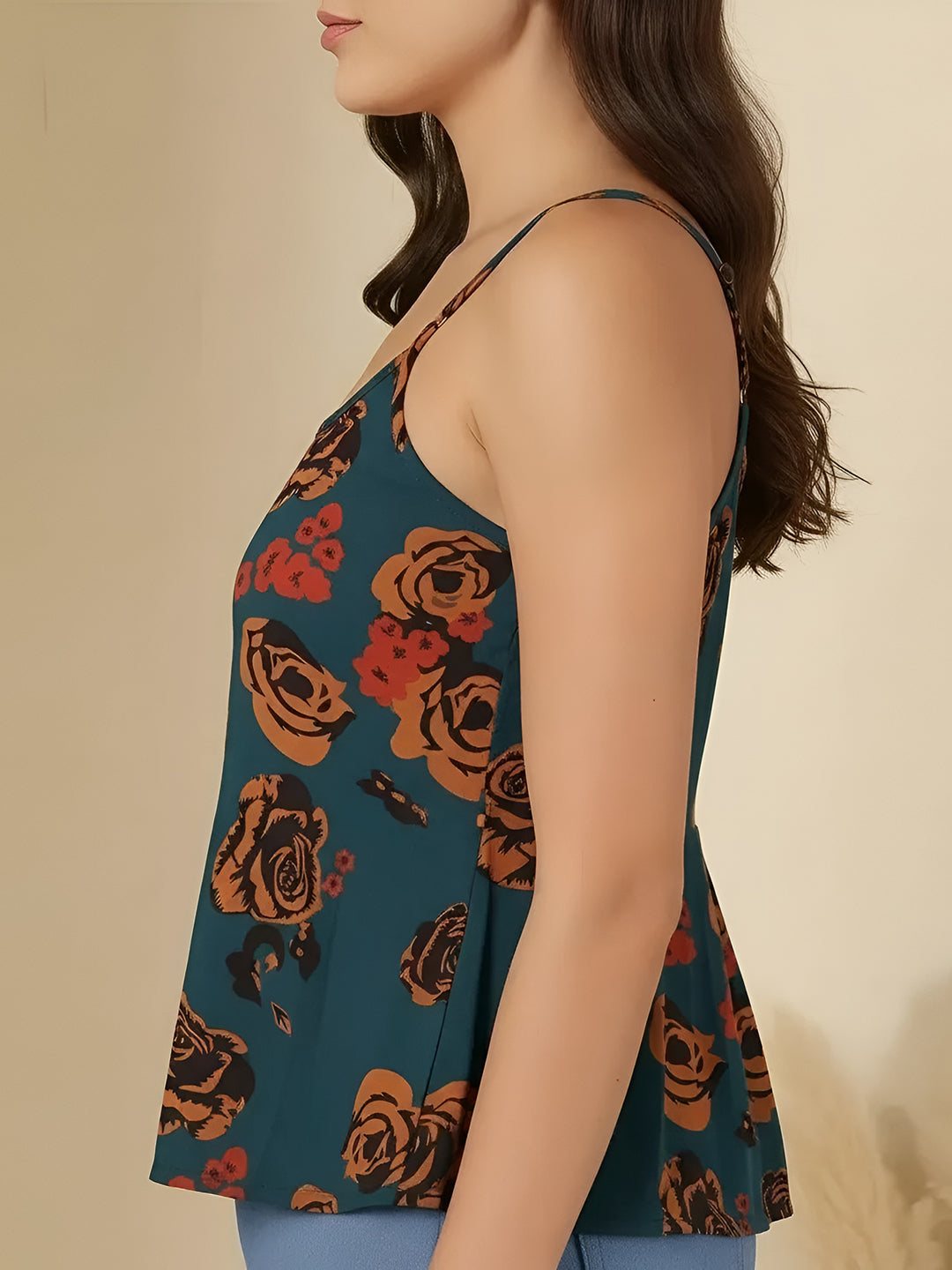 Rose Blue Top