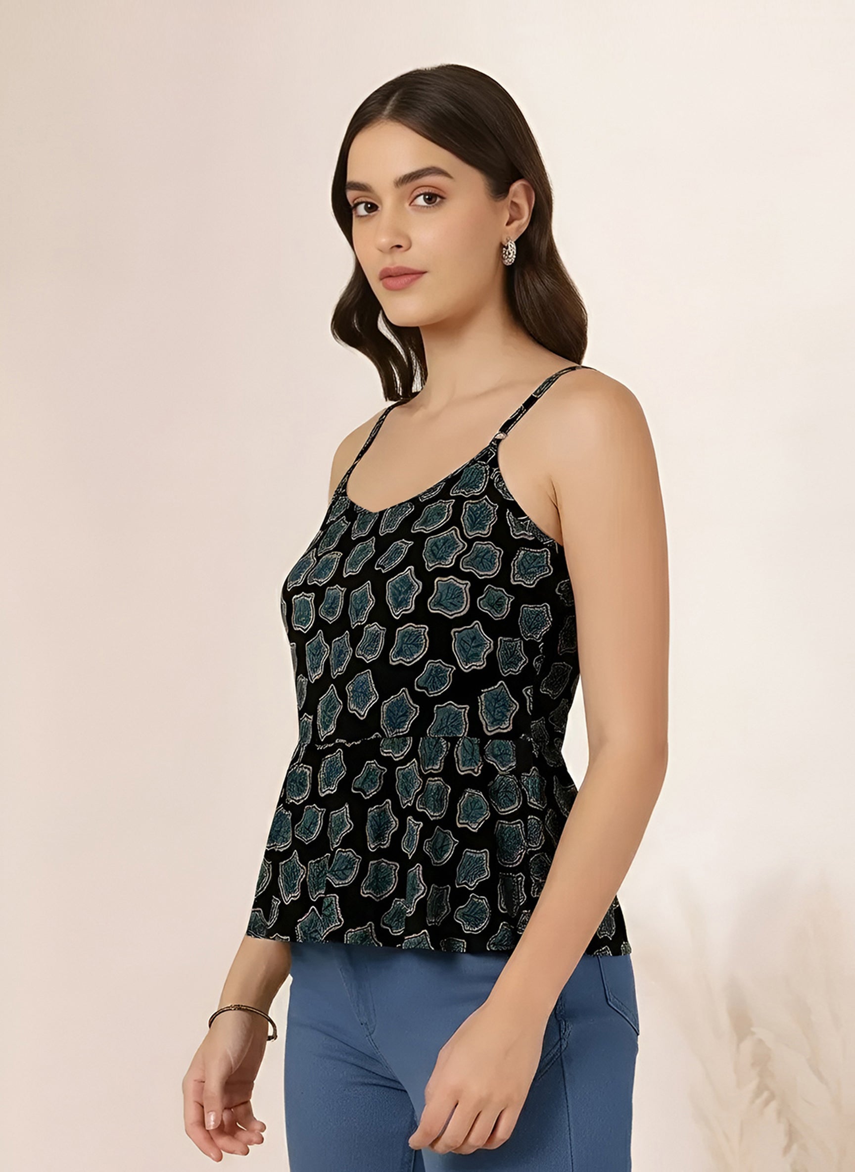 Shadow Bloom Top