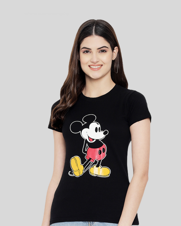 Classic Cartoon Black T-shirt