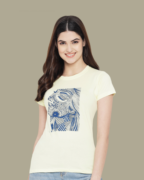 Lemon Bliss with Blue Art