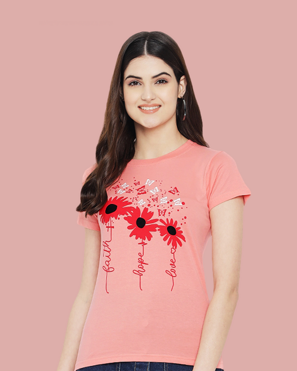 Flower Power in Peach