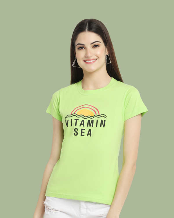 Sea Breeze Green Tee