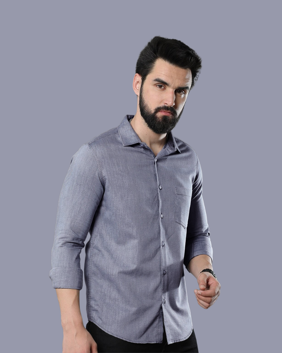 Slate Grey Classic Shirt