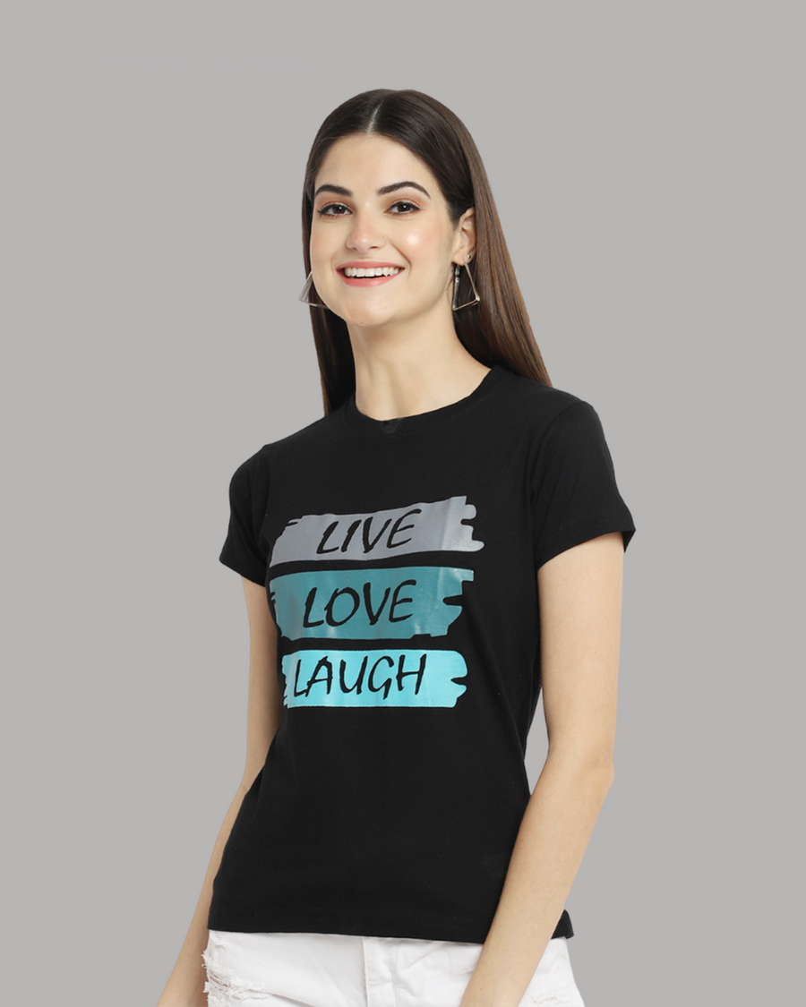 Inspire Black Tee