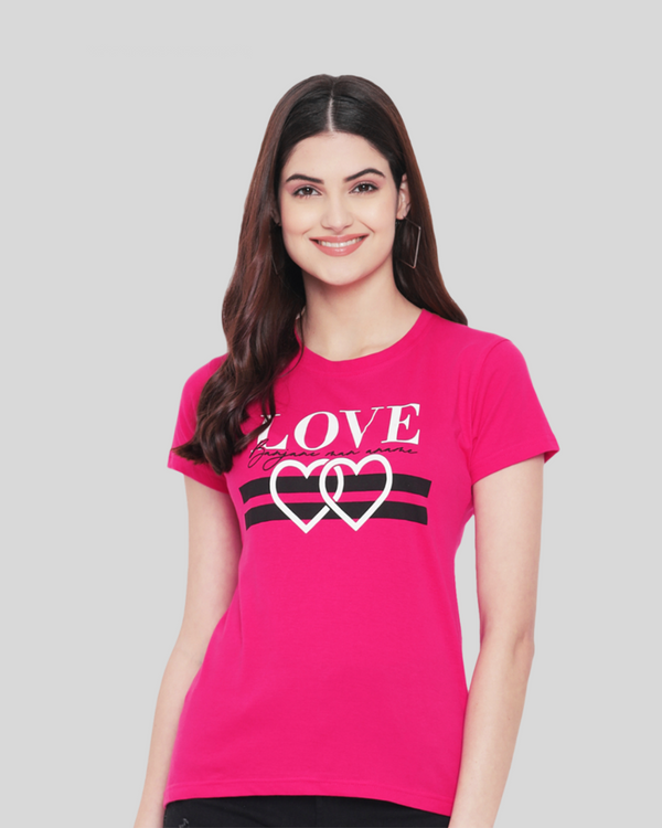 Heartfelt Pink Tee