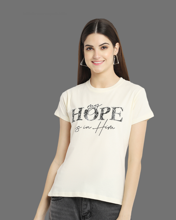 Inspiring Cream T-shirt