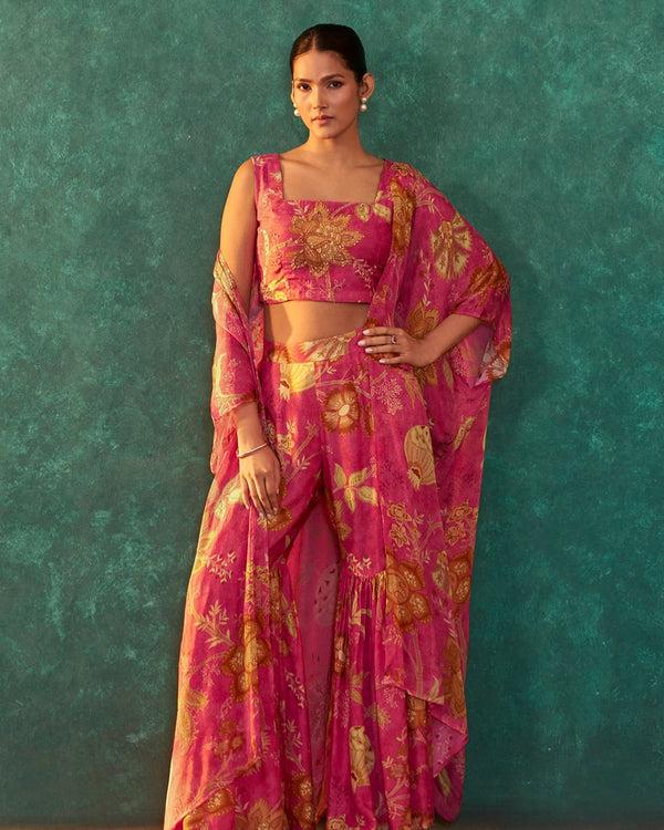 Gulaabi Noor Luxe  –  Set of 2