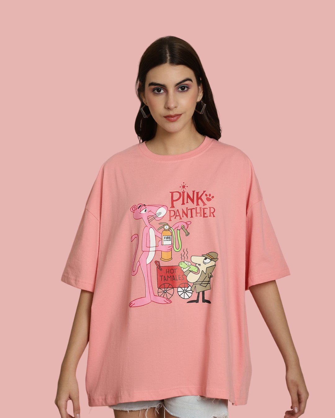 Pink Panther Oversized Tee