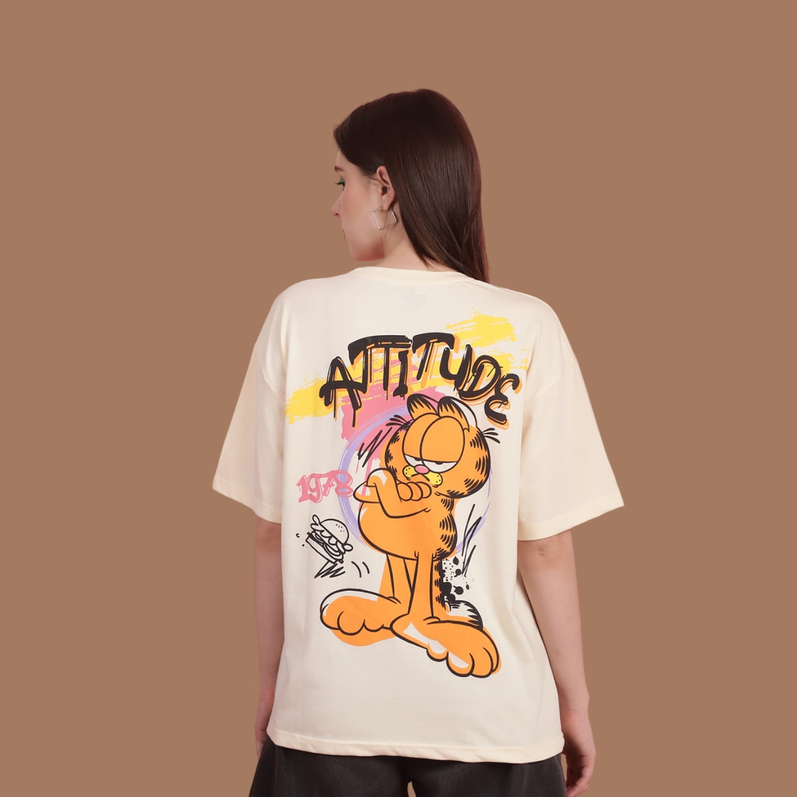 Beige Baby Oversized Tee