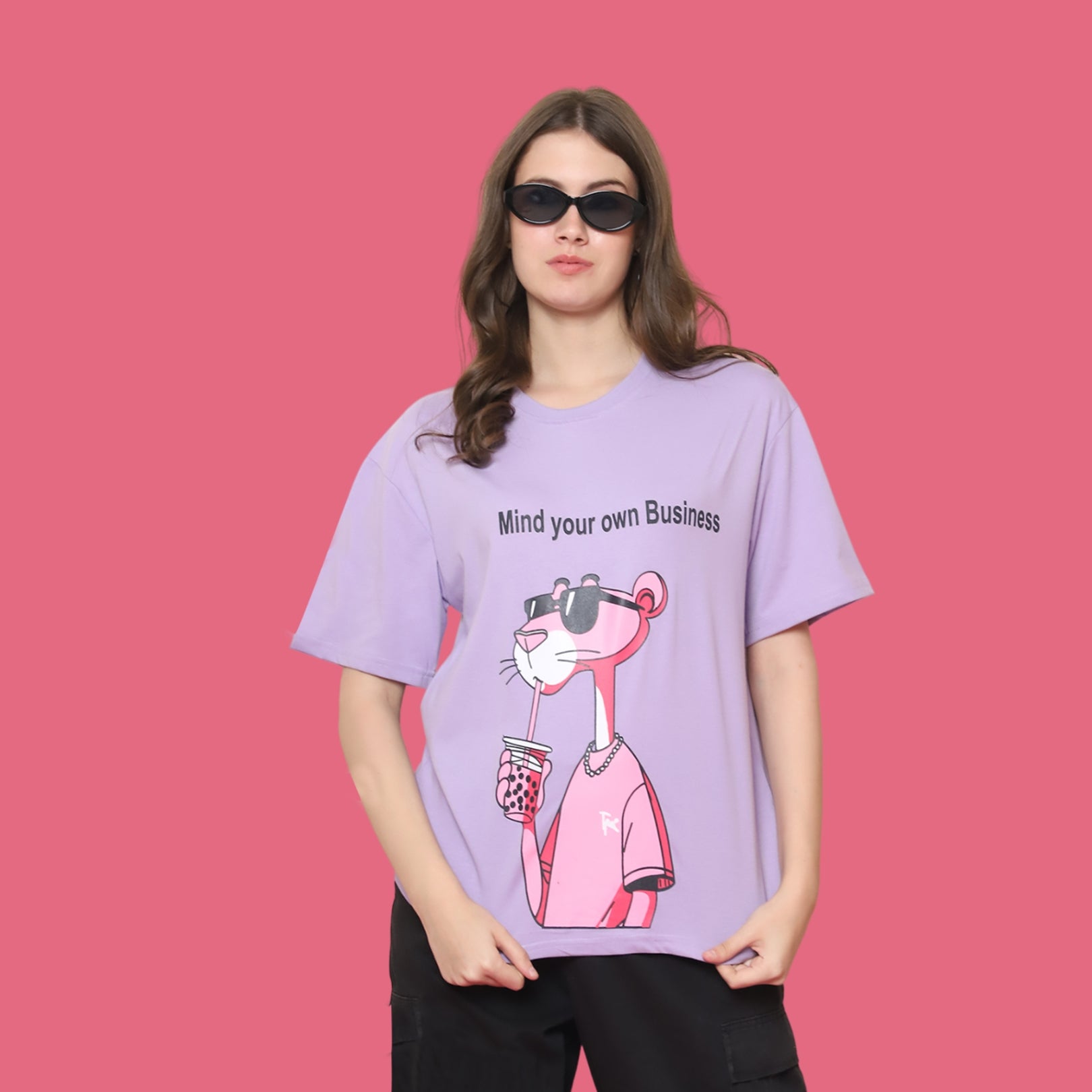 Purple Haze Oversized Tee