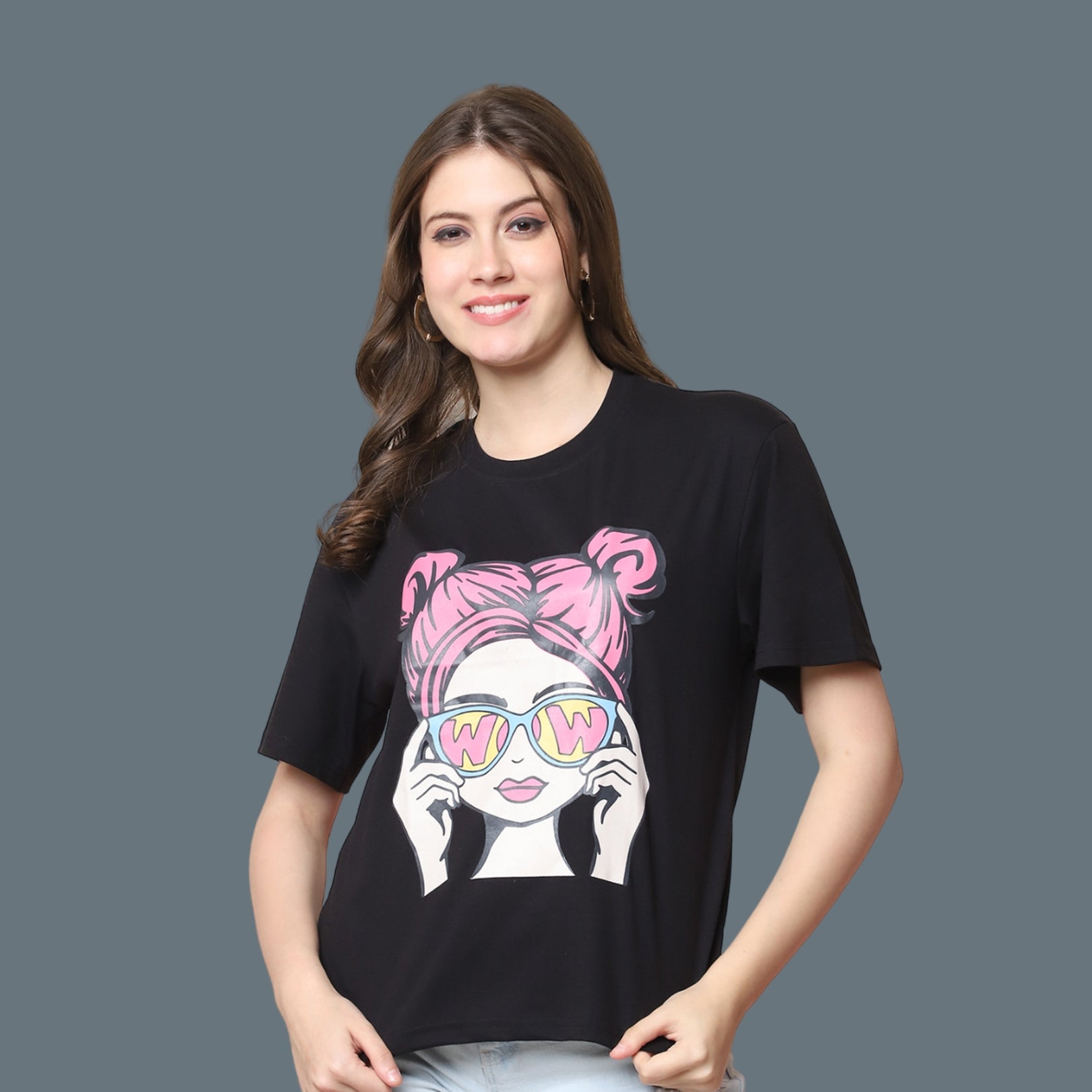 Blackberry Oversized Tee