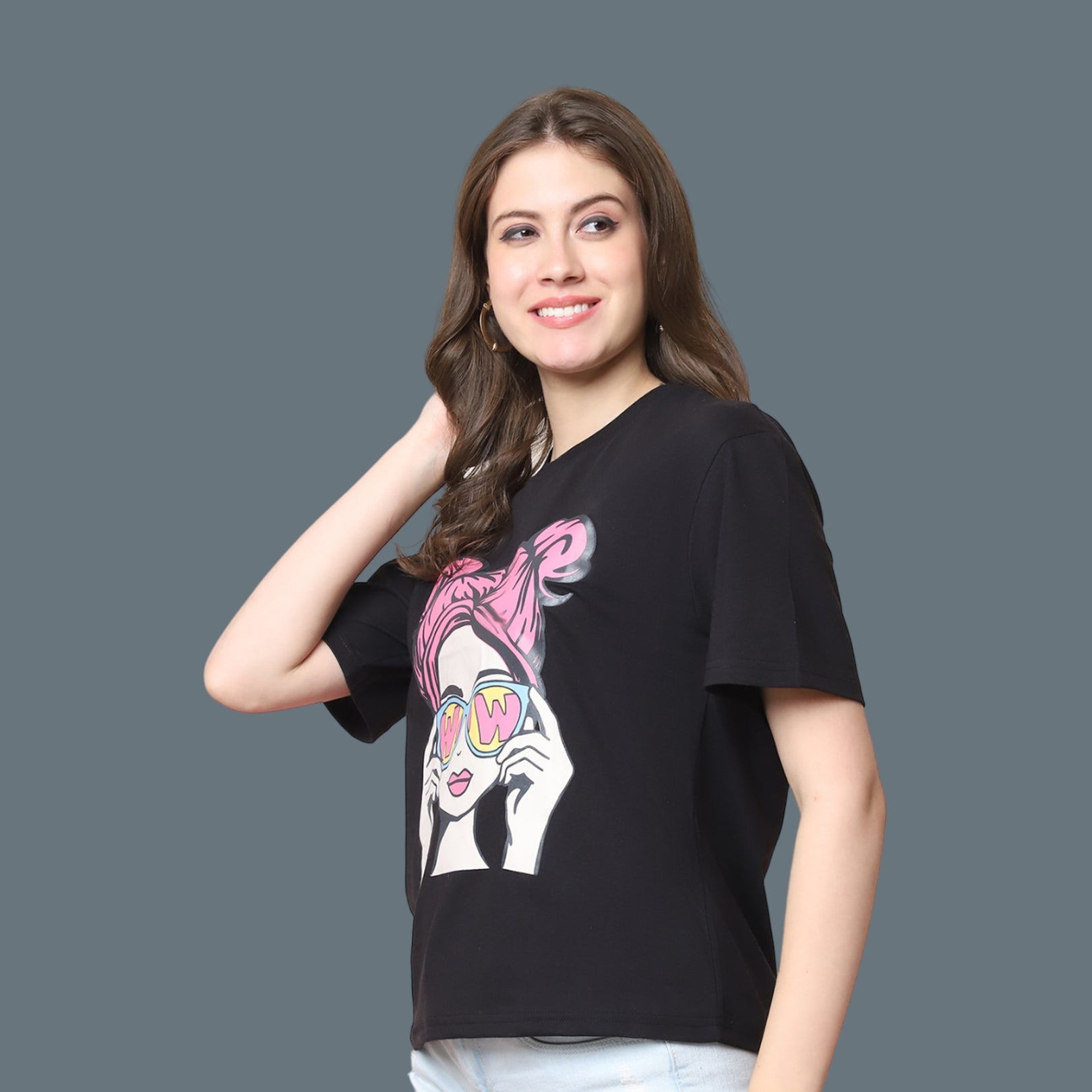 Blackberry Oversized Tee