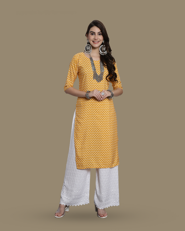 Sunshine Printed Kurta