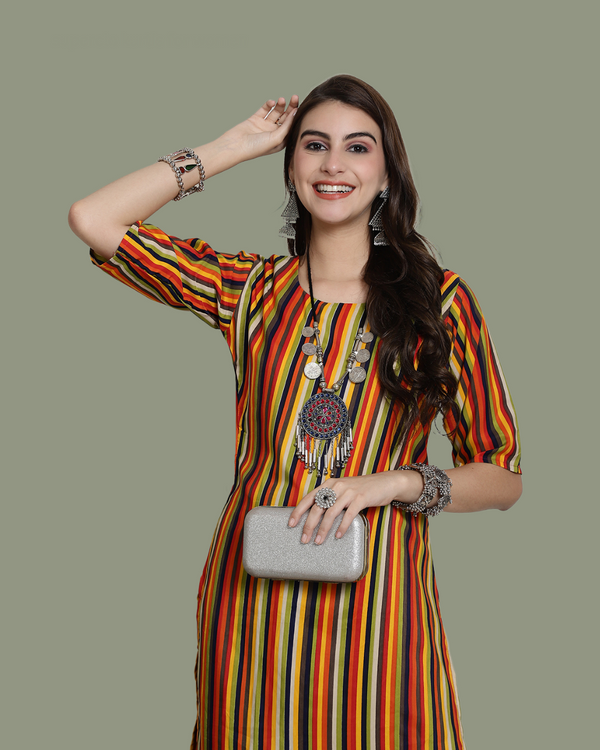 Multicolor Melody Kurta