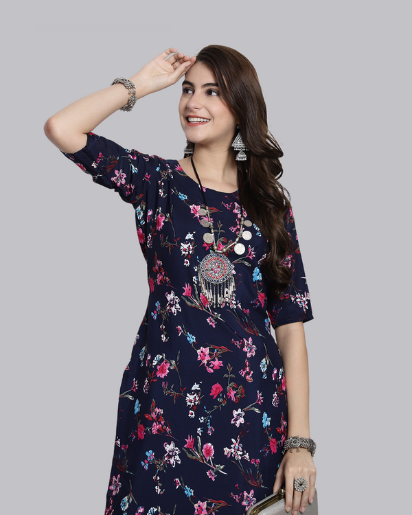 Harmony of Flowers Kurta