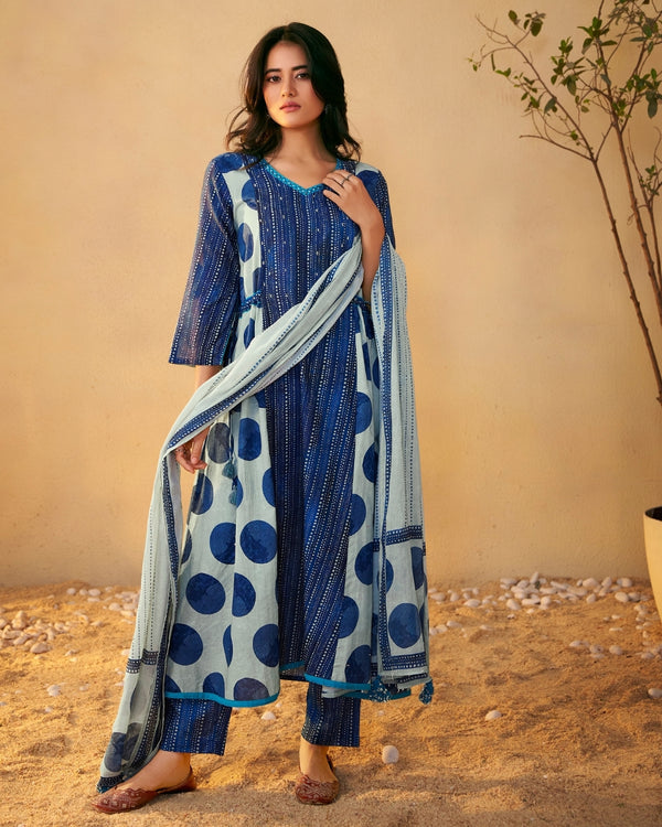 Indigo Breeze  – Set of 3