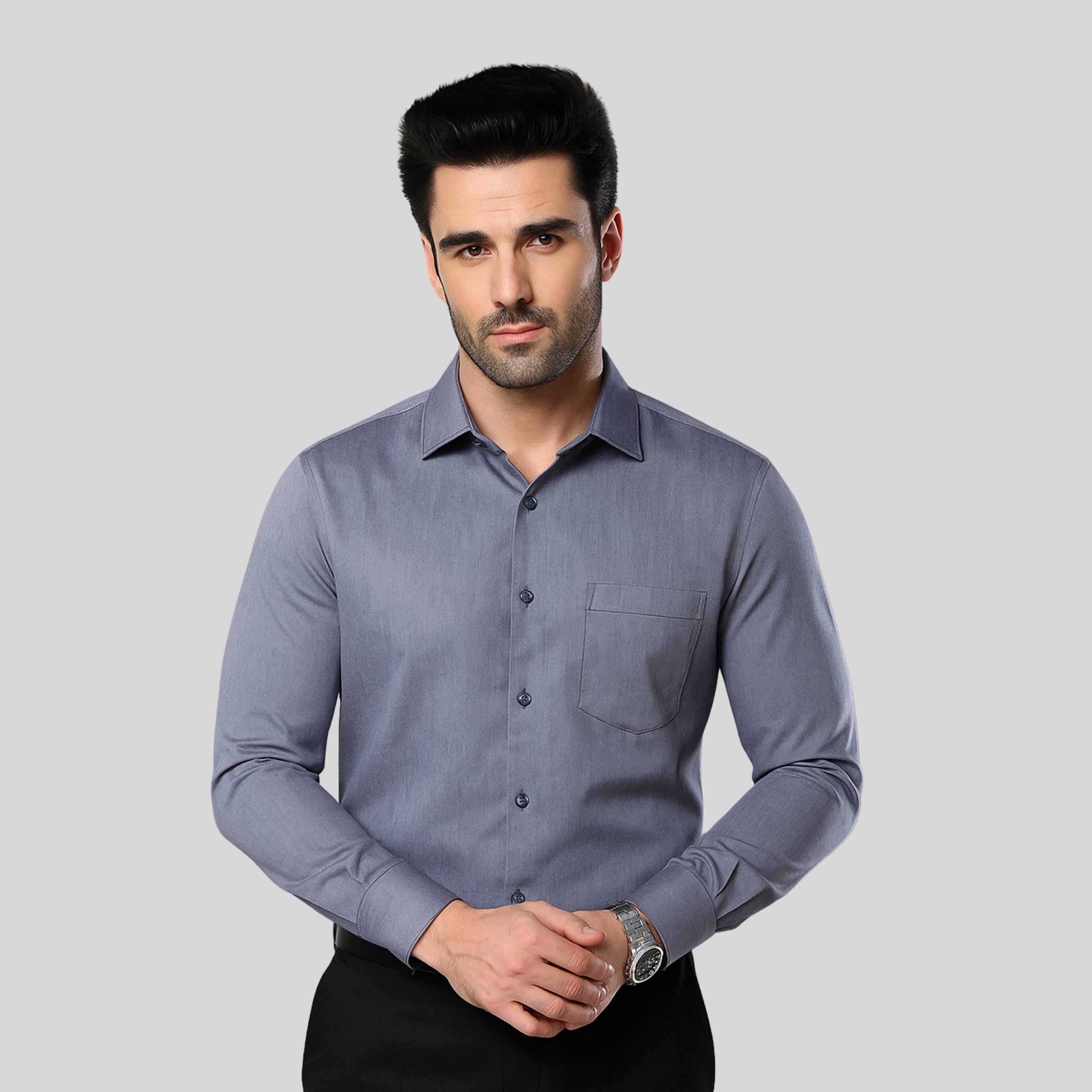 Slate Grey Classic Shirt