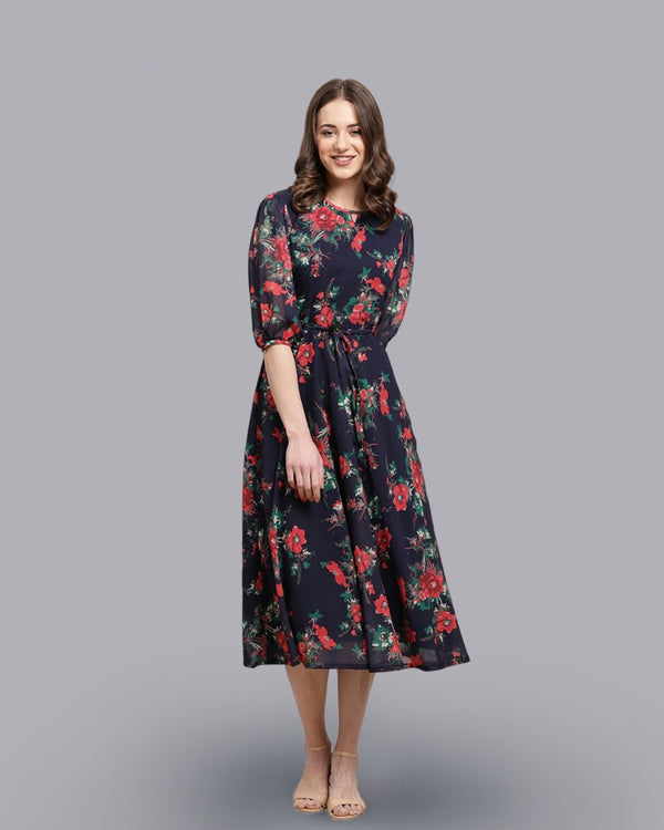 Royal Navy Maxi Dress