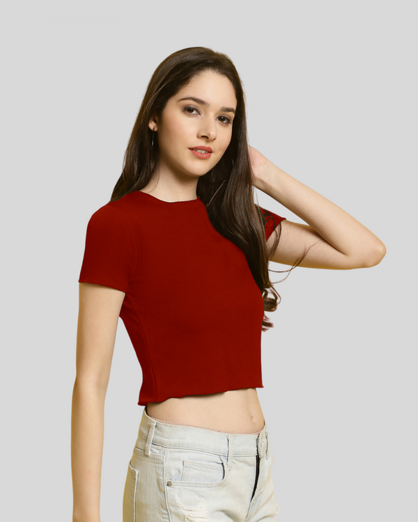 Rose Red Top