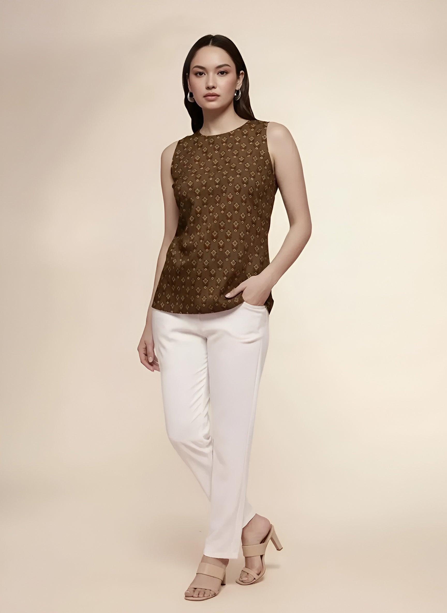 Power Mocha Top