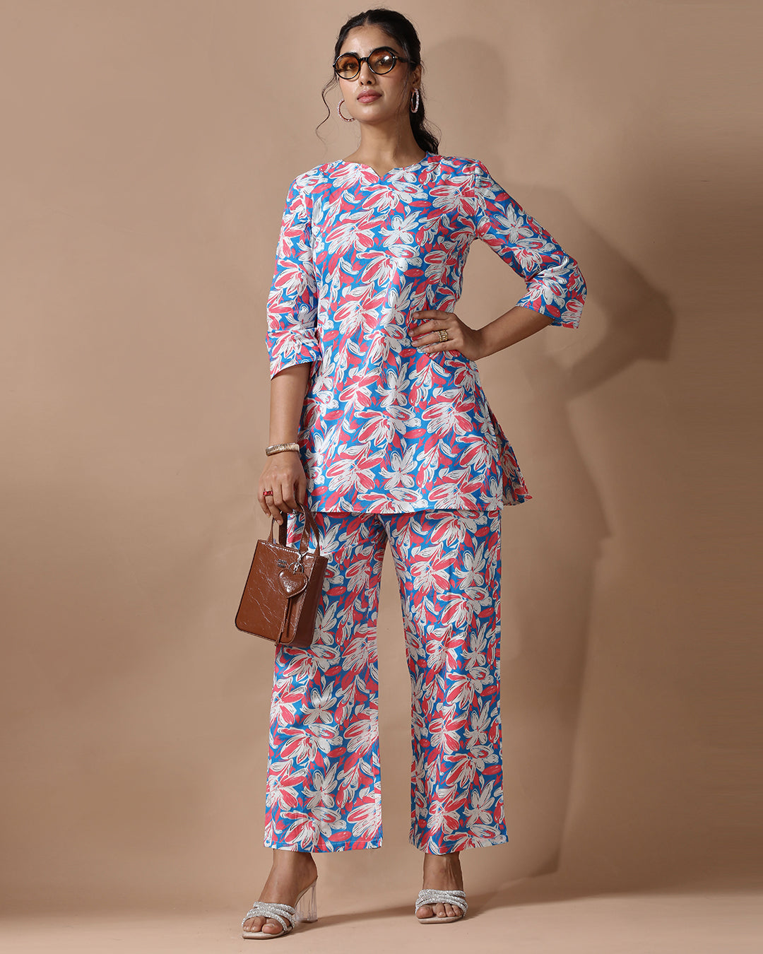 Color Pop Pure Cotton Co-ord Set