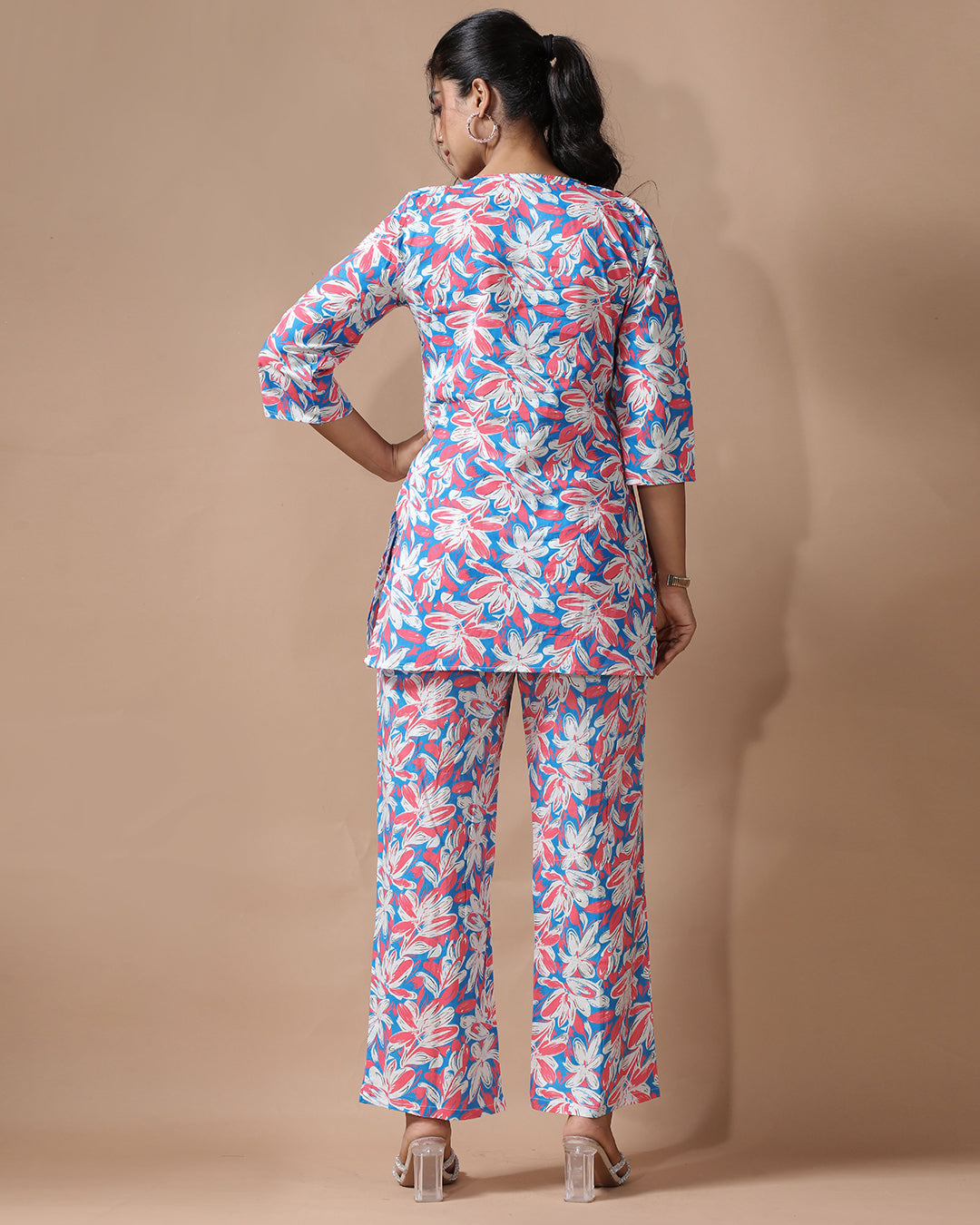 Color Pop Pure Cotton Co-ord Set
