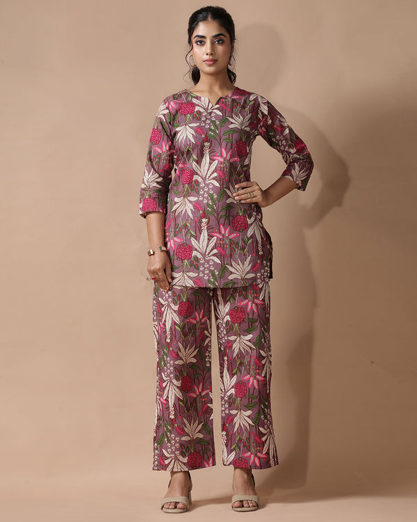 Dreamy Hues Pure Cotton Co-ord Set