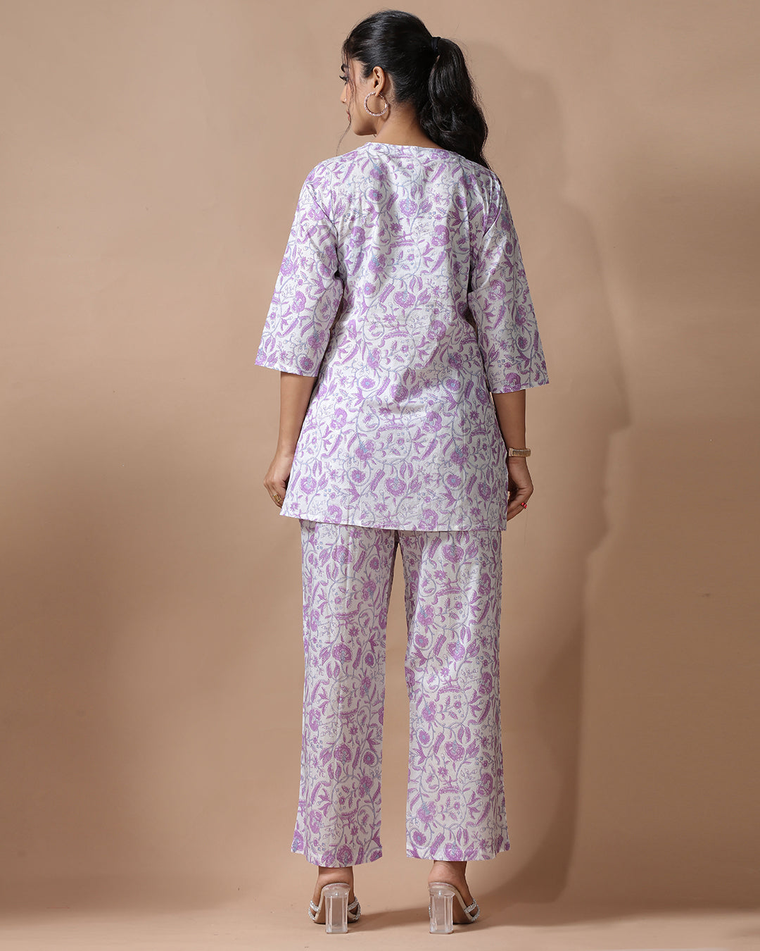 Lavender Mist Pure Cotton Co-ord Set