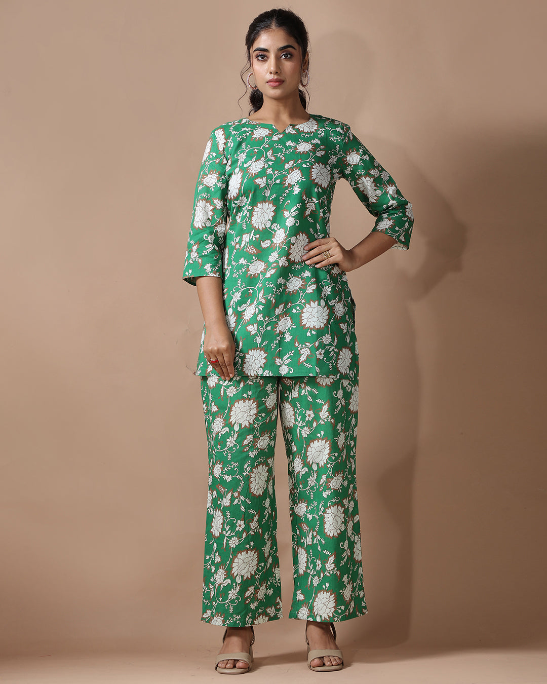 Meadow Glow Pure Cotton Co-ord Set