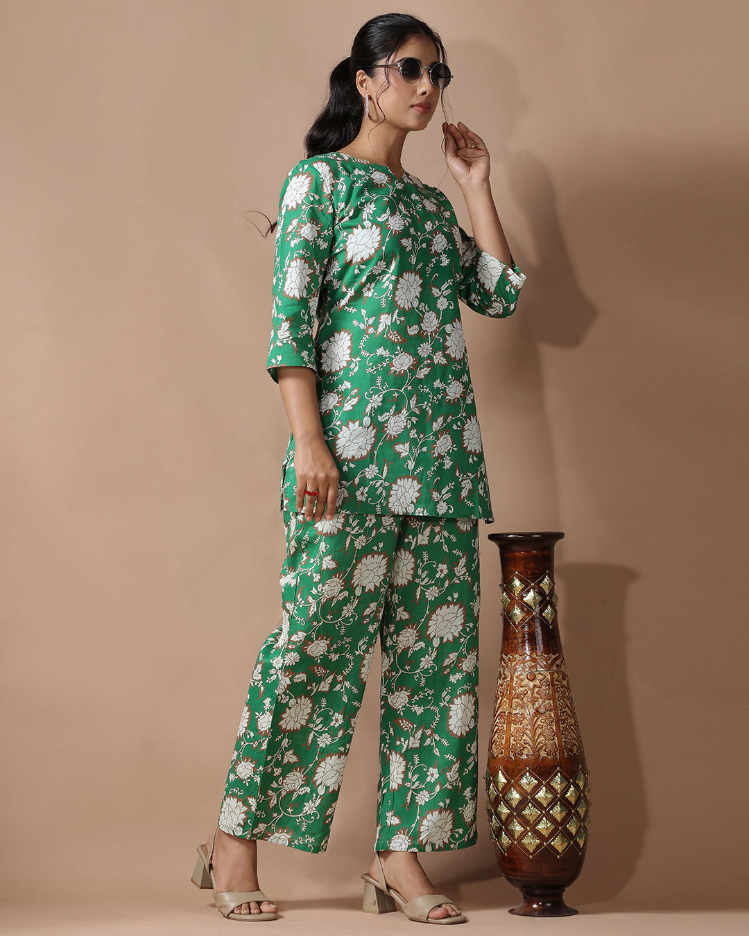 Meadow Glow Pure Cotton Co-ord Set